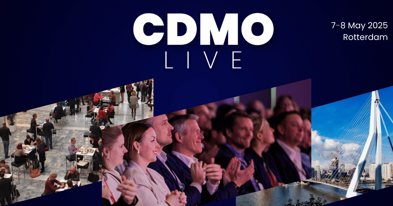 Join Rob Williams, PSCI Chair, at CDMO Live 2025 - 7-8 May in Rotterdam