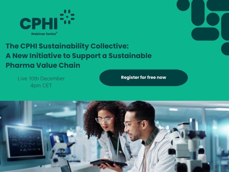 The CPHI Sustainability Collective: A New Initiative to Support a Sustainable Pharma Value Chain