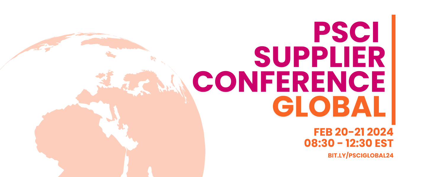 PSCI Global Supplier Conference 2024