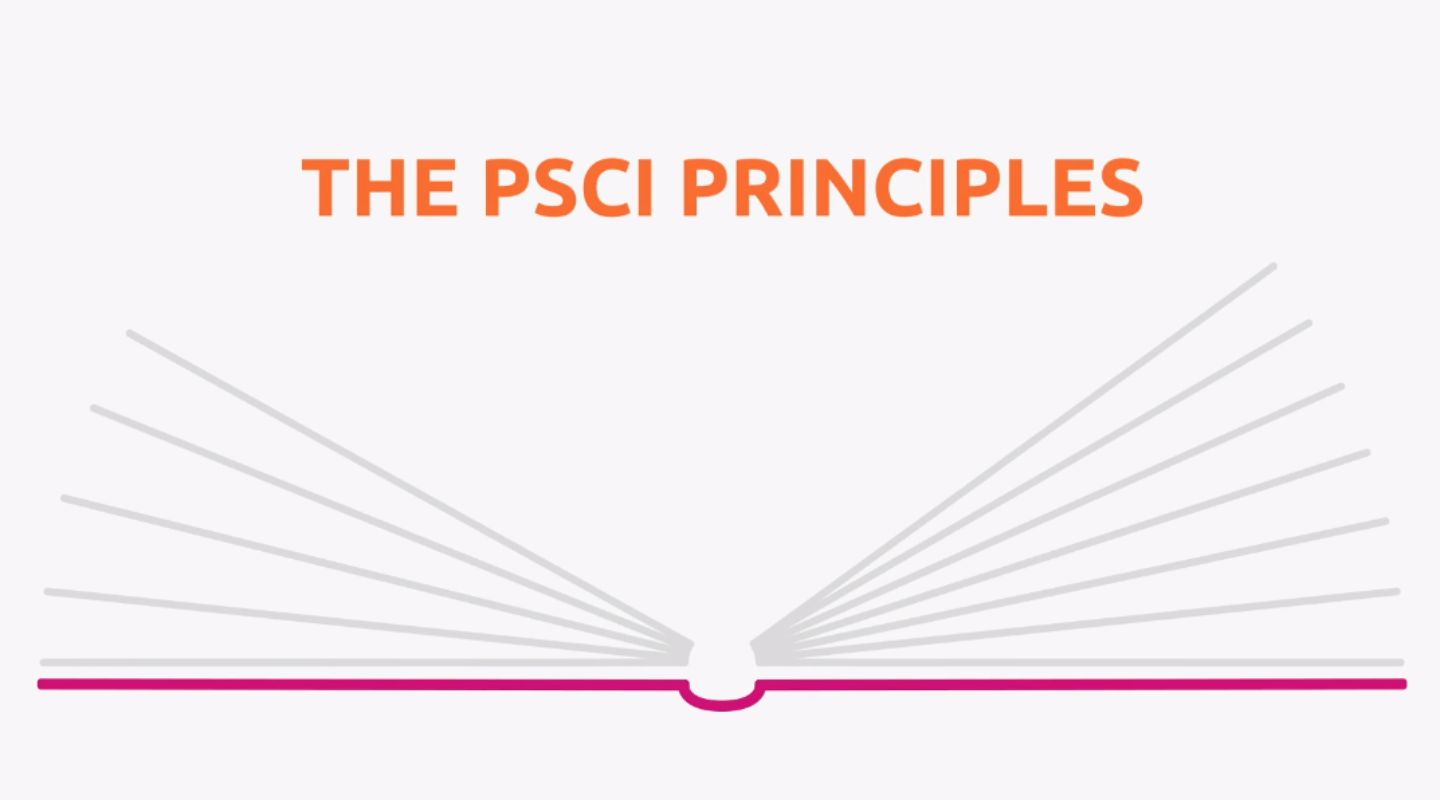UPDATED PSCI PRINCIPLES NOW AVAILABLE