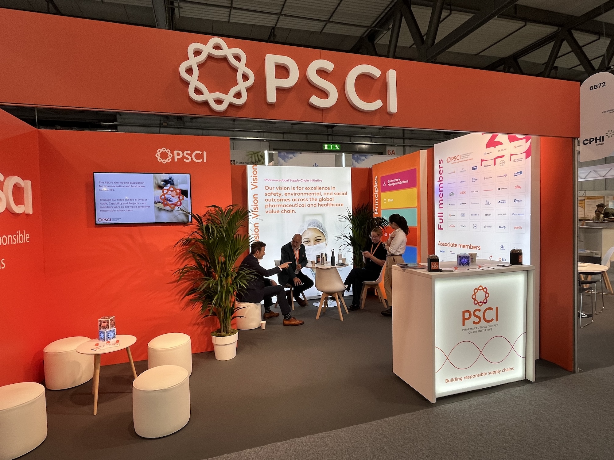 PSCI spreads the word of sustainability at CPHI Milan