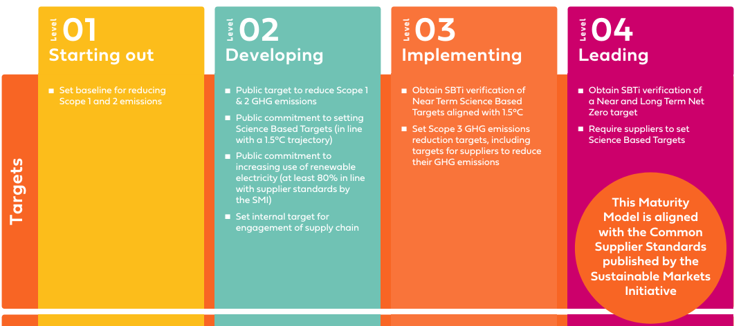 Decarbonization Maturity Model